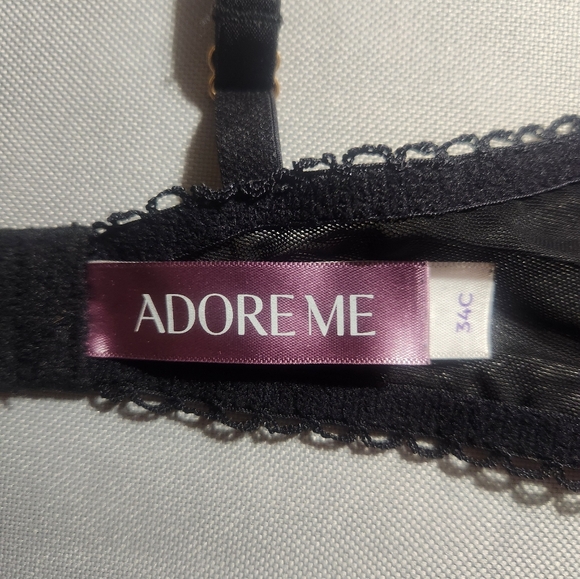 Lace Black and Tan Bra - Picture 4 of 6